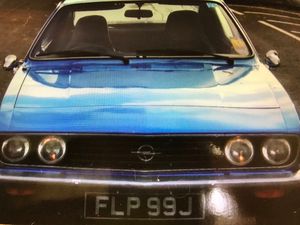 Supporting image for story: Stolen classic car found submerged in river