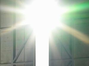 Supporting image for story: Physicists create the brightest light ever produced on Earth