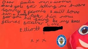 The letter from Elliott