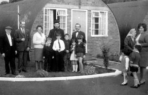 "O" Camp, Donnington, which housed European Voluntary Workers, and led to the creation of a small Serbian community in Telford.