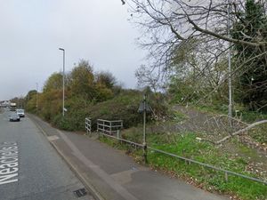 Entrance to the proposed development site on Neachells Lane, Willenhall, Wolverhampton (Google)