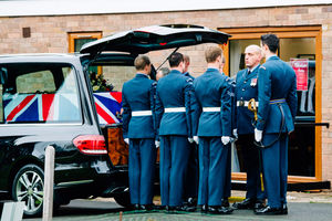 Ron Smyth's funeral