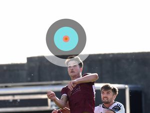 Matt had to guess the location of the ball to the nearest pixel - and he nailed it
