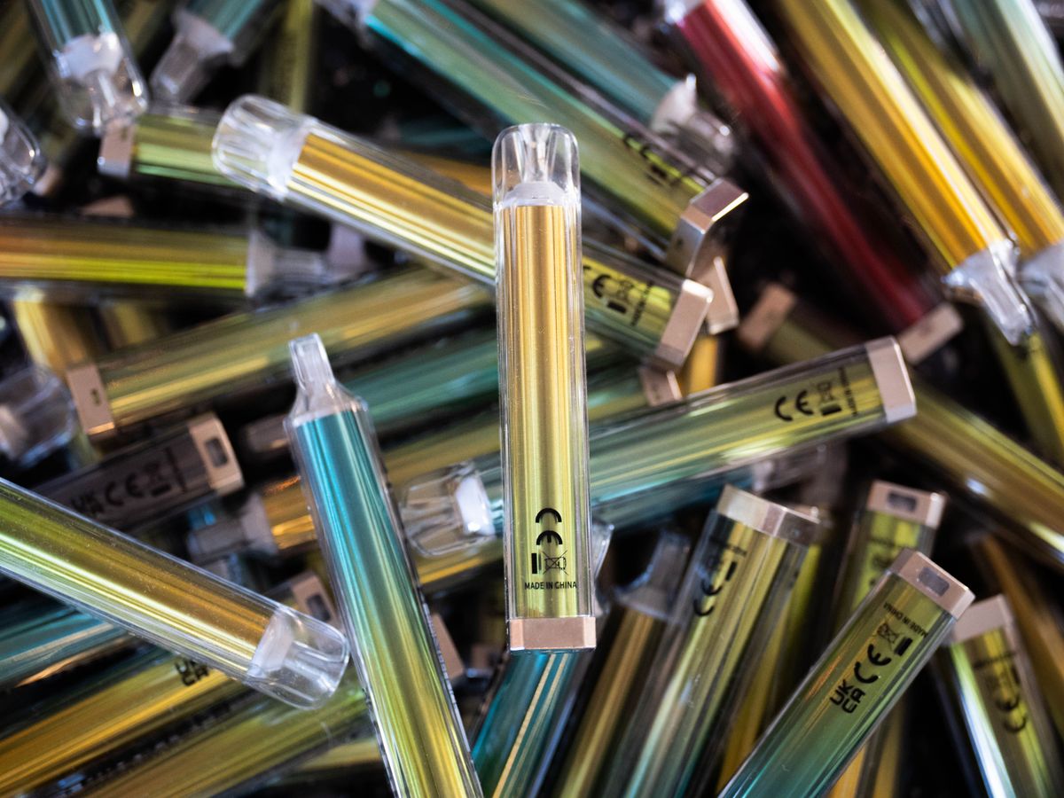 Up to one in four vapes confiscated in school contain spice, study finds