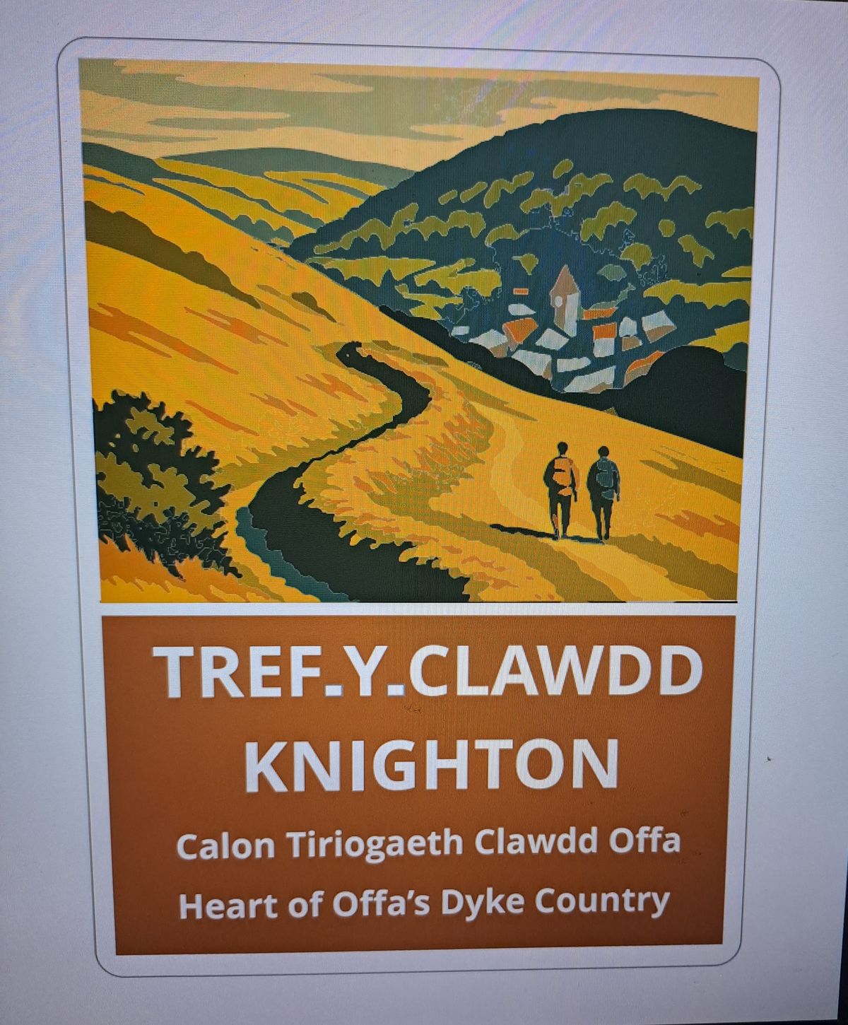 New signs are coming to Knighton after the tourism group secured over £26,500 grant