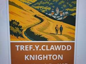 Supporting image for story: New signs are coming to Knighton after the tourism group secured over £26,500 grant