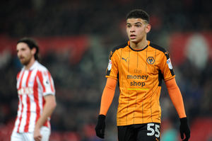 Morgan Gibbs-White made his debut aged 16 at Stoke (© AMA SPORTS PHOTO AGENCY)