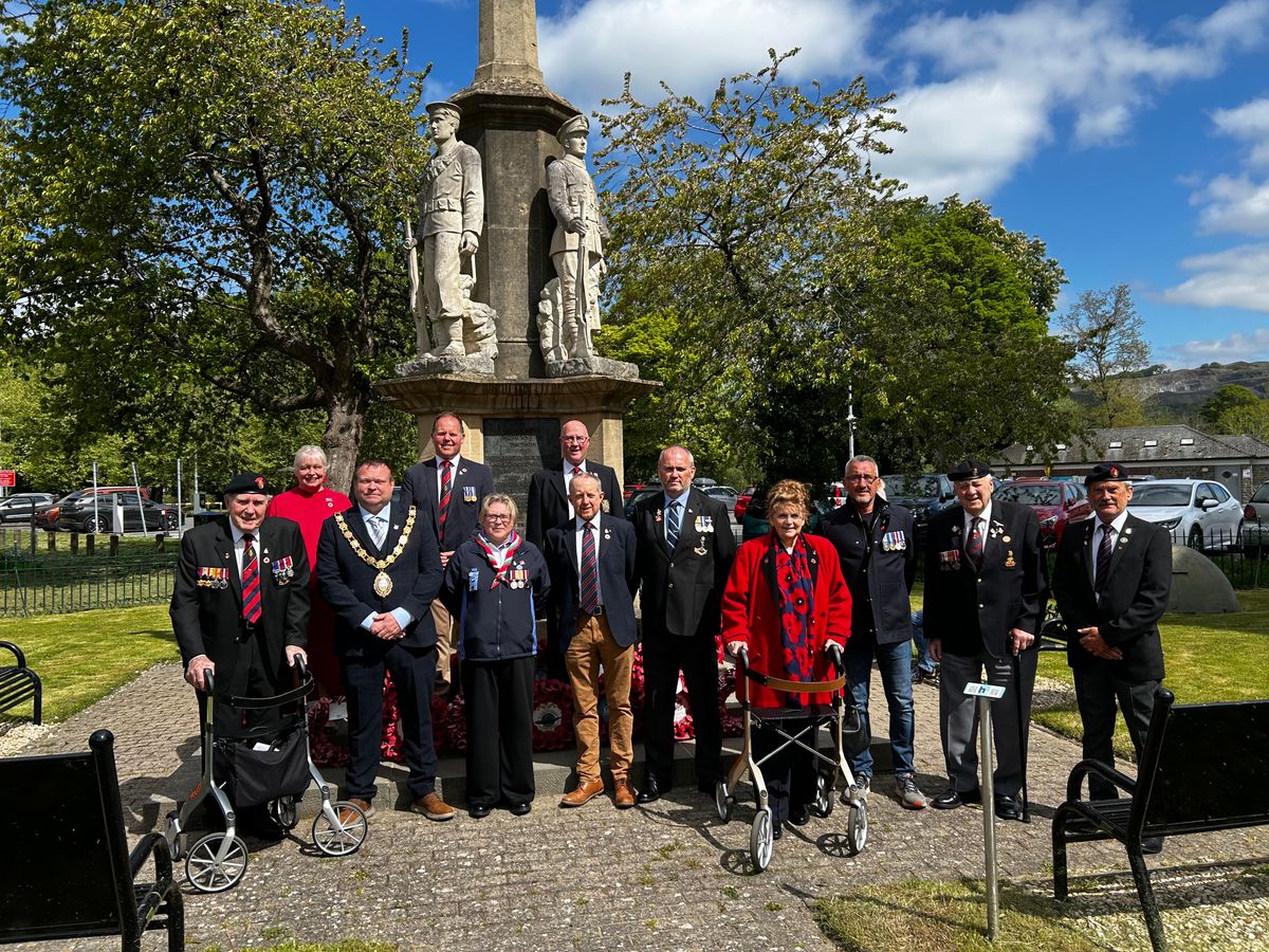 Kind Builth Wells donor made 80th anniversary of VE Day treat even more special for veterans
