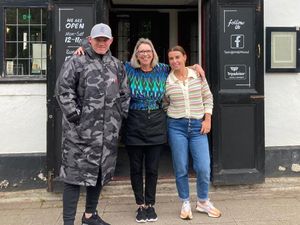 Supporting image for story: Wayne and Coleen Rooney visit Brewood and 'put pub on the map'