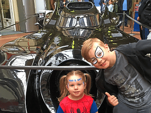 Supporting image for story: Batman lands in Walsall shopping centre