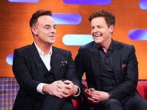 Supporting image for story: Royal rhumble: Ant and Dec told to be quiet while staying with the King
