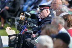 It was an emotional occasion for many of those in attendance