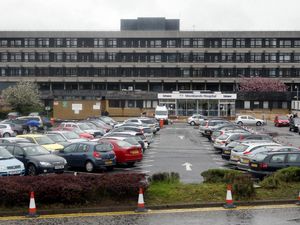 An external view of University Hospital Monklands in Airdrie