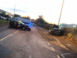 Supporting image for story: Five taken to hospital after two-car crash in Telford 