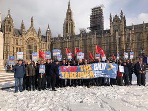 Supporting image for story: GKN workers lobby Parliament to stop hostile takeover bid