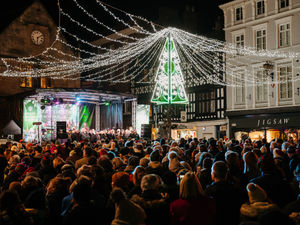 Supporting image for story: Shrewsbury's Carols in the Square brings hundreds out for the annual event