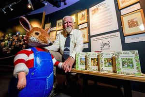 Supporting image for story: Brambly Hedge mouse Wilfred Toadflax is to welcome Shropshire Hills Discovery Centre visitors