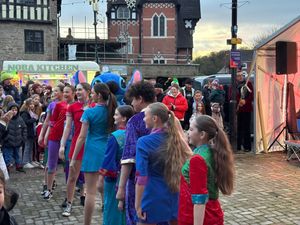 Entertainment in Ludlow Events Square (Picture Ludlow Town Council)