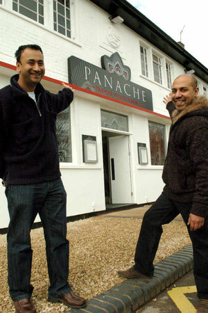 Panache, Stafford. Owner Mizan Rahman and Manager Ahkter Ali.