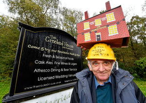 Tony Jefferies, who is campaigning to have the Crooked House rebuilt and has made his own films about the pub.