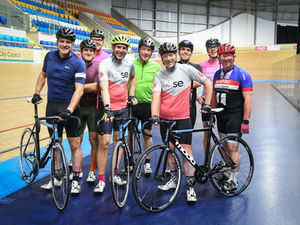Supporting image for story: UKSE keeps business networking on track at velodrome