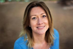 Celebrity gardener Penny Meadmore