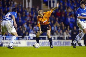 Rae bamboozles former Wolves defender Adrian Williams before finding the net