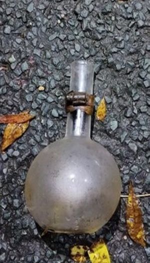 Equipment used for drug manufacture. 