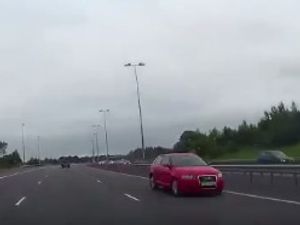 Supporting image for story: Wrong-way car crash closes M6 Toll - with VIDEO