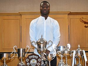 Supporting image for story: Daniel Udoh is a hit at AFC Telford awards