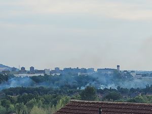 Supporting image for story: Fire crews sent out to tackle blaze near Russells Hall Hospital