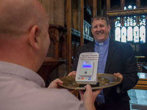 Supporting image for story: Let us pay: Contactless card donations introduced at Black Country churches
