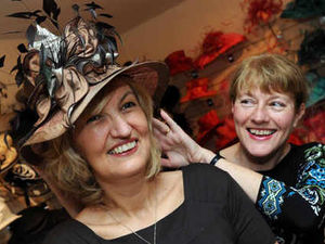 Supporting image for story: Milliner's inside view on Royal Wedding hats