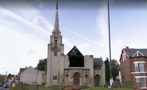 The former Mellish Road Methodist Church in Walsall which was demolished after being damaged in a fire. PIC: Google Street View