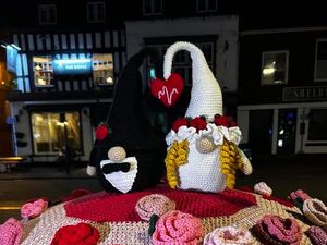 Supporting image for story: Council shares the love for town's 'phantom post box topper'