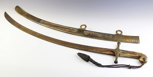 A Shrewsbury couple made £5,200 on a sword they found in a storage container.