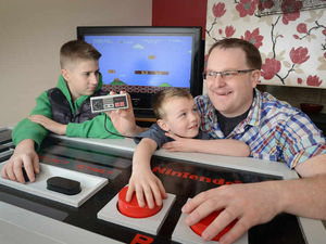 Supporting image for story: WATCH: Is this Black Country Nintendo NES the biggest in the country?