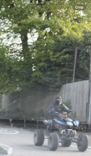 One of the off road bikers. Picture: West Mercia Police