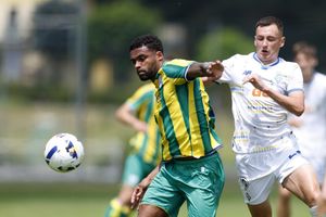Darnell Furlong in action for West Brom during their friendlt with Dynamo Kyiv (Photo by Adam Fradgley/West Bromwich Albion FC via Getty Images)