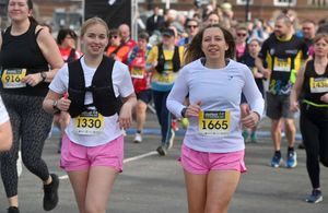 And they're off! The Stafford half marathon and fun run attracted over 2,500 runners to the county town on Sunday