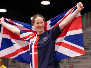 Joanne Lynch won two medals competing in Indoor Rowing at the Invictus Games for Team UK in Vancouver, Canada. Picture: Royal British Legion.