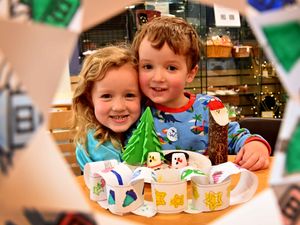 Supporting image for story: Discovering winter holiday fun at the Shropshire Hills Discovery Centre, from crafts to den building