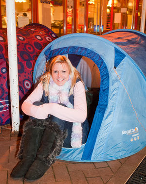 Kay Bennett, of homeless charity Stay