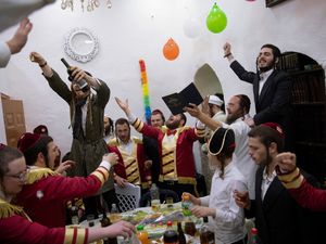 Supporting image for story: Purim celebrations threaten fresh virus outbreak in Israel