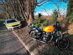 Supporting image for story: Police appeal over stolen motorbike abandoned on Wombourne road