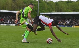 There was plenty of drama during the match