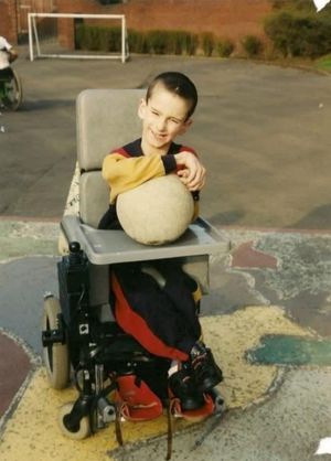 Simon Jordan as a young player