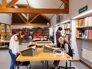 Shropshire Archives’ Search Room.