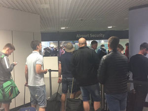 Supporting image for story: Birmingham Airport: Passengers hit out over long queues and delays to flights 