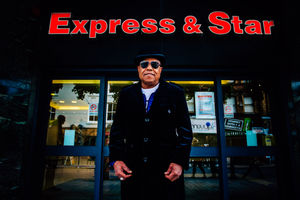 Tito stopped off at the Express & Star headquarters during his visit 